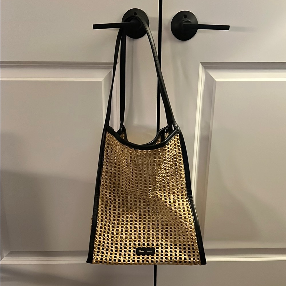 Black and Gold Khaite Purse